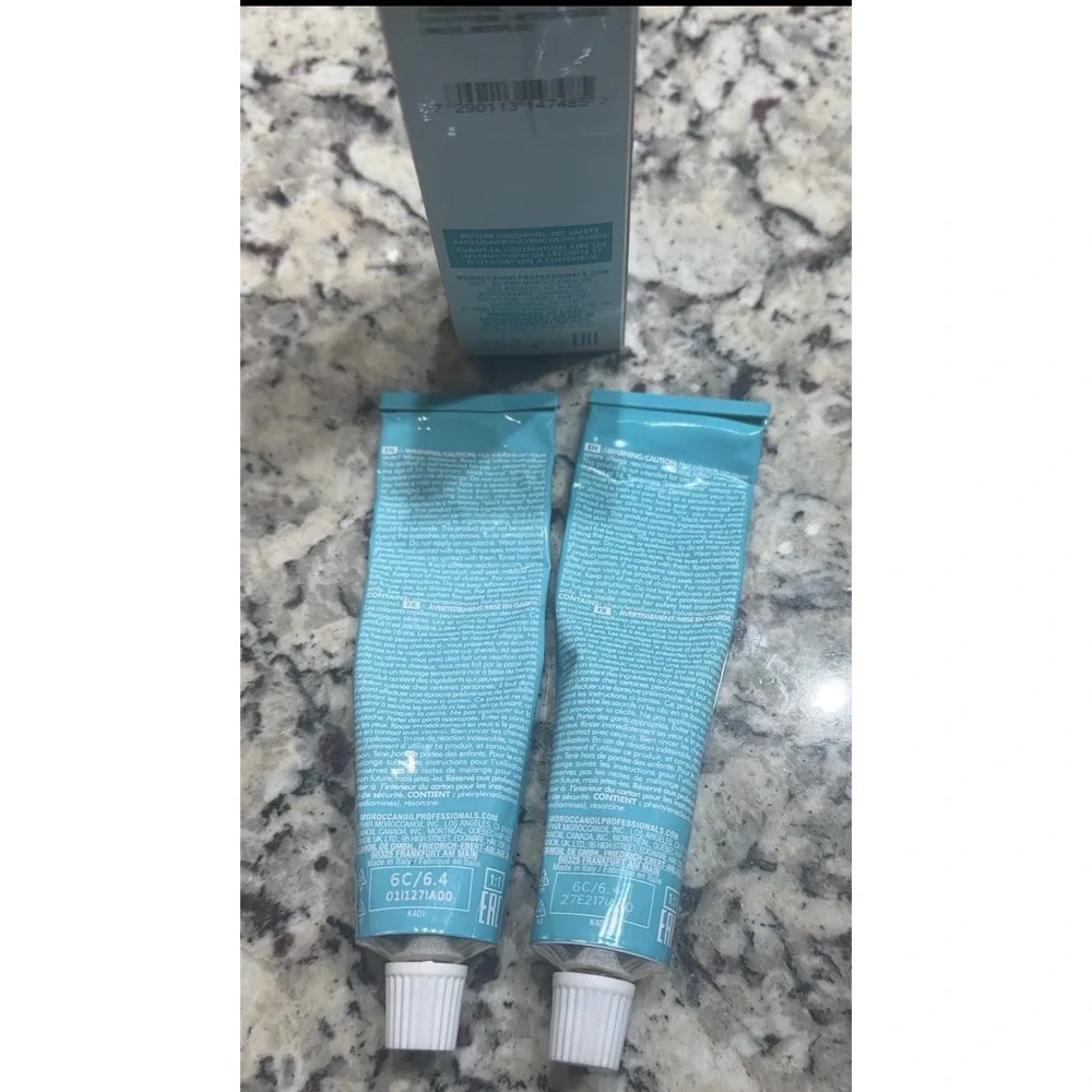 Moroccanoil Color Hair Dye Lot Unopened and Partial